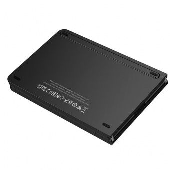 Клавиатура беспроводная Hoco GM71  (мини размер,складная) цвет: черный