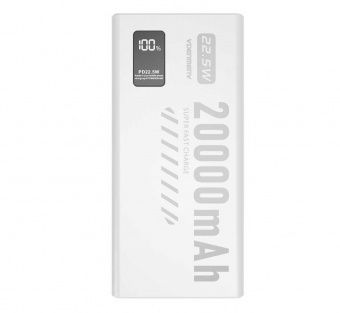 Внешний аккумулятор VDENMENV DP45 20000mAh (QC3.0+PD20W) цвет: белый