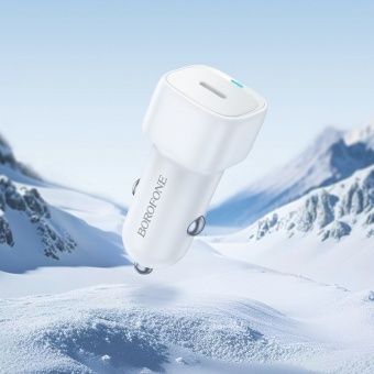 Автомобильное ЗУ Borofone BZ34A (PD20W) цвет: белый