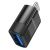 Адаптер Borofone BV18 Type-C "папа" в USB "мама" USB3.0 цвет: черный