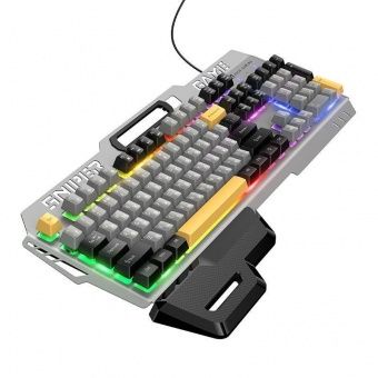 Клавиатура игровая проводная Hoco GM702 цвет: цветная