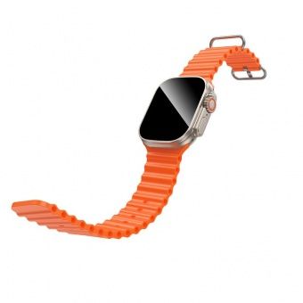 Смарт-часы спортивные Hoco Y42 Ultra (Call Version) цвет: Титановый