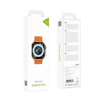 Смарт-часы спортивные Borofone BD10 Ultra (Call Version)  цвет: титановый      