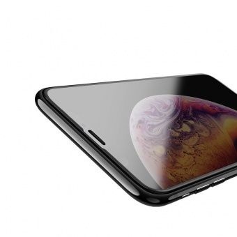 Стекло защитное HOCO G2 для iPhone XS Max/11 Pro Max Pro цвет: черный