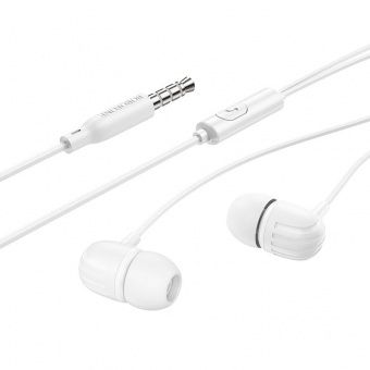 Наушники проводные Borofone BM77 цвет: белый