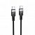 Дата-кабель Hoco X109 Type-C to Type-C (силиконовый, 60W, 3 м) цвет: черный 