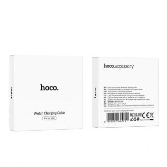 Зарядный кабель Hoco Y34  для смарт-часов цвет: черный 