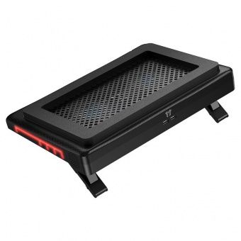 Настольная подставка для ноутбука Hoco GA7 охлаждающая, RGB цвет: черный 