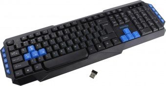 Клавиатура беспроводная Smartbuy 231 беспроводная, цвет: черный (SBK-231AG-K)