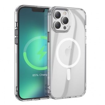 Чехол HOCO магнитный для iP13 Pro Max цвет: прозрачный