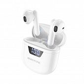 Беспроводные наушники BOROFONE BW05 Plus TWS цвет: белый