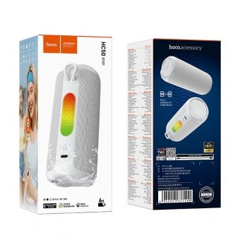 Беспроводная спортивная колонка Hoco HC50 цвет: белый 