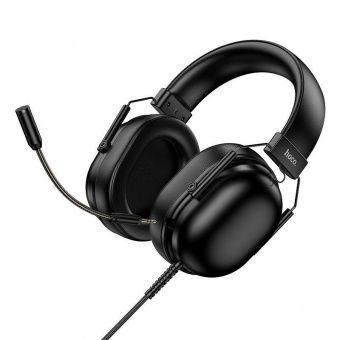 Наушники Hoco W113 полноразмерные игровые  (2 м.,USB 7.1) цвет: Чёрный