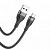 Дата-кабель BOROFONE BX61 Micro (1м.,нейлон 2.4A) цвет: черныйA) цвет: черный