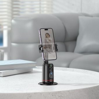 Монопод для селфи Hoco K23 (следящий за лицом) цвет: черный