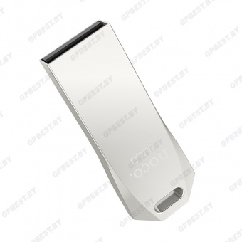 USB флэш накопитель HOCO 32Gb UD4, цвет: серебристый
