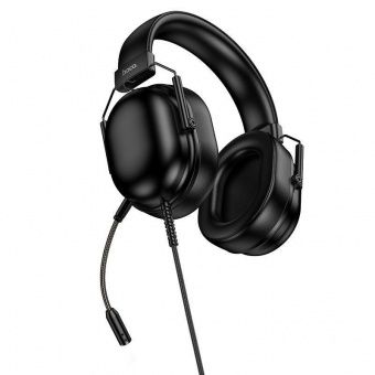Наушники Hoco W113 полноразмерные игровые  (2 м.,USB 7.1) цвет: Чёрный