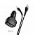 Автомобильное ЗУ Hoco Z36 +Micro кабель  (2USB: 2.4A) цвет: черный