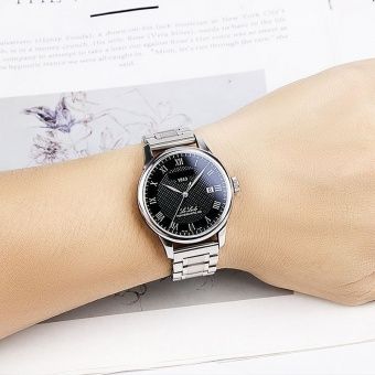 Ремешок для часов Hoco WH13 (стальной, пять бусин 22mm) цвет: серебро