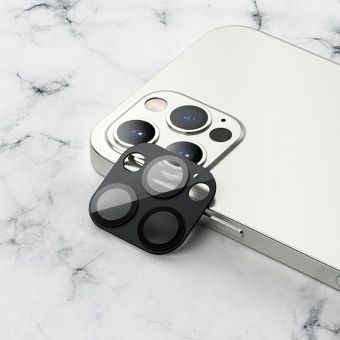 Стекло для камеры HOCO A18 3D для iP 12 Pro Max цвет: черный