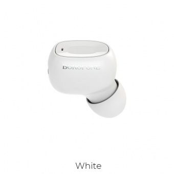 Bluetooth-гарнитура BOROFONE BC28 цвет: белый