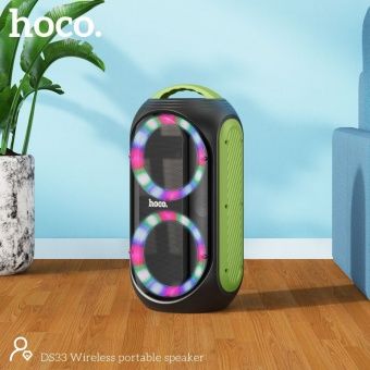 Беспроводная колонка Hoco DS33 (4500 mAh,30W) цвет: черный