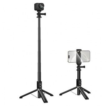 Монопод для селфи Hoco K101 беспроводной мультифуркциональный цвет: черный   