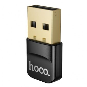 Адаптер Hoco UA100  USB - Bluetooth 6.0 цвет: черный       
