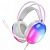 Наушники Hoco W109 полноразмерные игровые  (2 м.,USB+3,5 мм) цвет: белый
