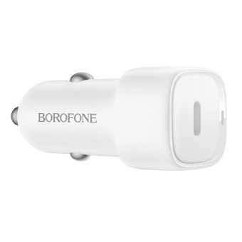 Автомобильное ЗУ Borofone BZ34A (PD20W) цвет: белый