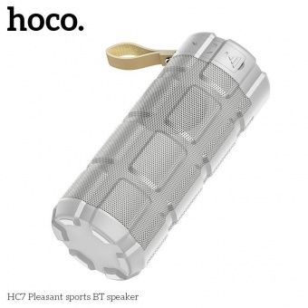 Беспроводная спортивная колонка Hoco HC7 цвет: серый