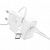 Сетевое зарядное устройство Hoco N68 (PD20W кабель Type-C-Type-C) цвет: белый