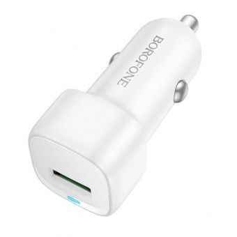Автомобильное ЗУ Borofone BZ34 (QC3.0) цвет: белый