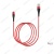 Дата-кабель BOROFONE BX32 Lightning (1 м), цвет: красный