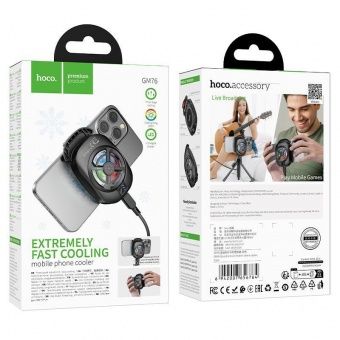 Кулер для мобильного телефона Hoco GM76 цвет: черный         