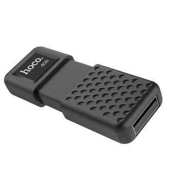 USB флэш накопитель HOCO 16Gb UD6 USB2.0 HIGH-SPEED, цвет: матовый черный