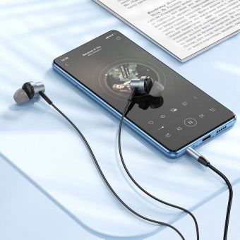 Наушники Borofone BM87 цвет: металлик