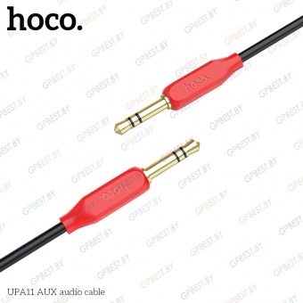 Акустический кабель Hoco UPA11 AUX jack (M) - jack(M) 3.5mm (1.0 м)