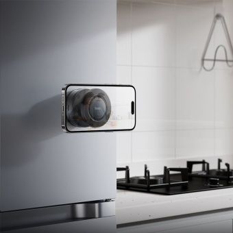 Автодержатель Hoco H87 магнит на присоске,универсальный цвет: Чёрный