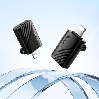 Картридер Hoco HB53 мини (IP/TF card) цвет: черный      