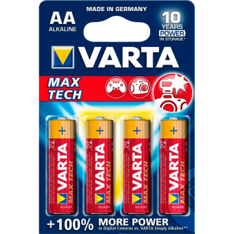 Батарейки VARTA LongLife Max Power LR6/4BP AA