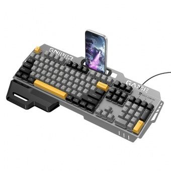Клавиатура игровая проводная Hoco GM702 цвет: цветная