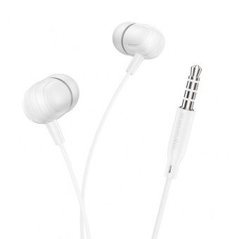 Наушники проводные Borofone BM77 цвет: белый