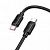 Дата-кабель Hoco X115 Type-C to Type-C (240W,1 м) цвет: черный   