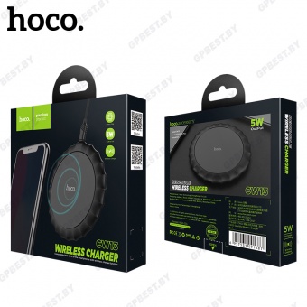 Беспроводное зарядное устройство Hoco CW13, цвет: черный